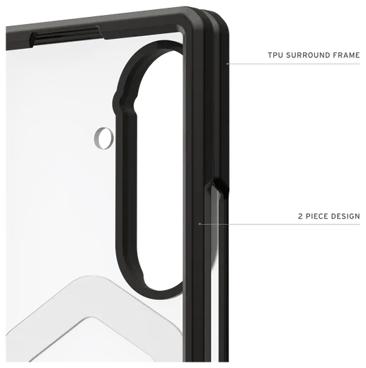 UAG Mouve Samsung Galaxy Z Fold 7 Hoesje MagSafe Back Cover Ice afbeelding 8