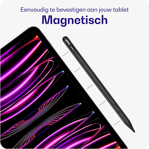 Buddi Flow 2 Universele Stylus Pen voor Android en iPad Zwart afbeelding 7