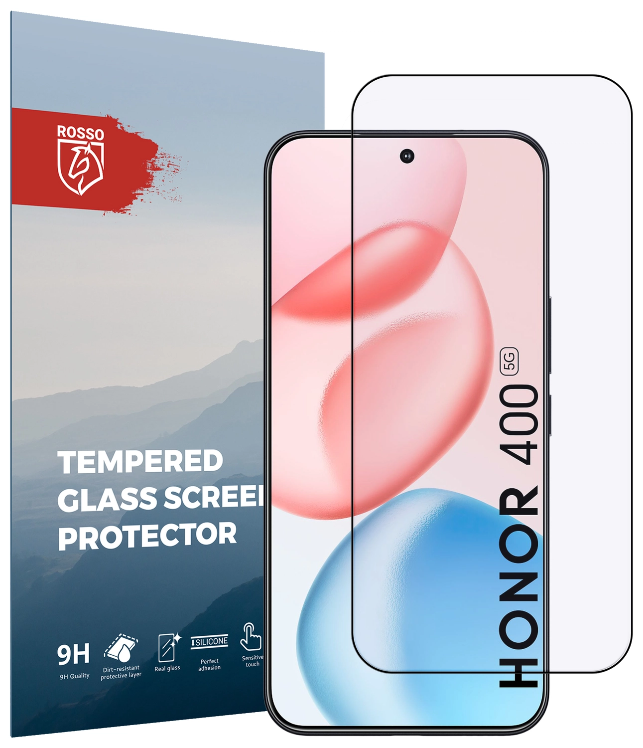 Rosso Honor 400 9H Tempered Glass Screen Protector afbeelding 1