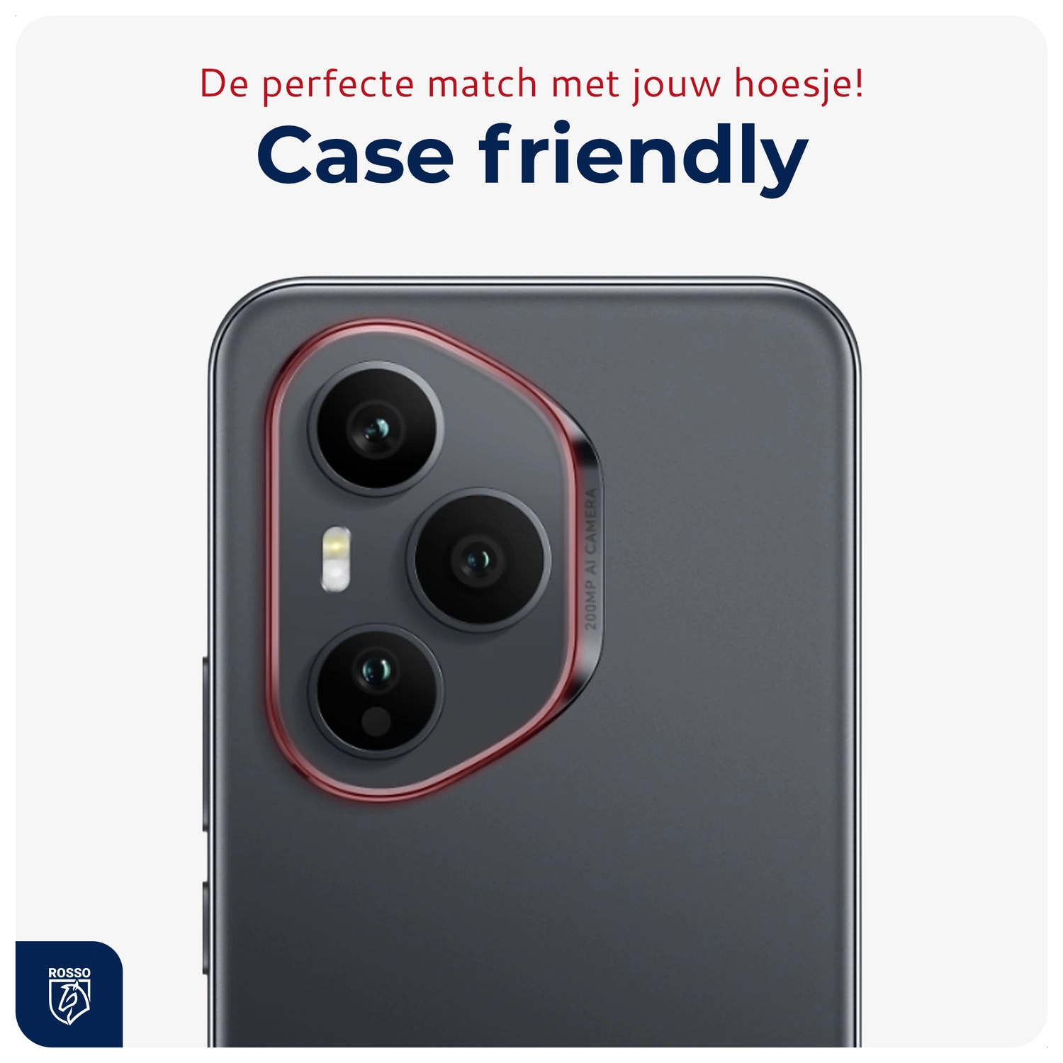 Rosso Honor 400 Pro Camera Lens Protector Transparant afbeelding 6
