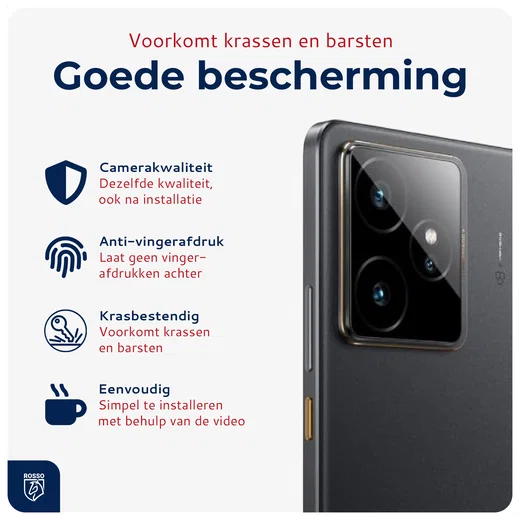 Rosso Realme GT 7 Camera Lens Protector Transparant afbeelding 4