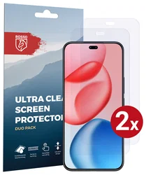 Rosso Honor 400 Pro Screen Protector Case Friendly Folie Duo Pack afbeelding