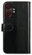 Rosso Element Samsung Galaxy Xcover 7 Pro Hoesje Book Case Wallet Zwart afbeelding 2