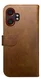 Rosso Element Samsung Galaxy Xcover 7 Pro Hoesje Book Case Wallet Bruin afbeelding 2