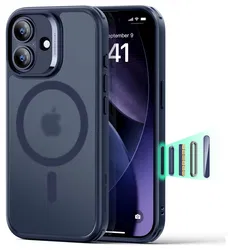 ESR Classic Hybrid iPhone 17 Hoesje MagSafe Back Cover Blauw afbeelding