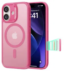 ESR Classic Hybrid iPhone 17 Hoesje MagSafe Back Cover Roze afbeelding
