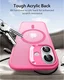 ESR Classic Hybrid iPhone 17 Hoesje MagSafe Back Cover Roze afbeelding 6