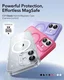 ESR Classic Hybrid iPhone 17 Hoesje MagSafe Back Cover Glitter Transparant afbeelding 2