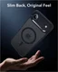 ESR Classic Hybrid iPhone Air Hoesje MagSafe Back Cover Frosted Zwart afbeelding 6