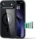 ESR Classic Hybrid iPhone Air Hoesje MagSafe Back Cover Transparant Zwart