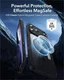 ESR Classic Hybrid iPhone 17 Pro Hoesje MagSafe Back Cover Transparant Zwart afbeelding 5