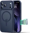 ESR Classic Hybrid iPhone 17 Pro Hoesje MagSafe Back Cover Blauw
