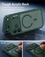 ESR Classic Hybrid iPhone 17 Pro Hoesje MagSafe Back Cover Groen afbeelding 7