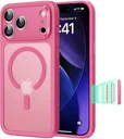 ESR Classic Hybrid iPhone 17 Pro Hoesje MagSafe Back Cover Roze