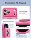 ESR Classic Hybrid iPhone 17 Pro Hoesje MagSafe Back Cover Roze afbeelding 4