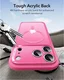 ESR Classic Hybrid iPhone 17 Pro Hoesje MagSafe Back Cover Roze afbeelding 6