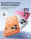 ESR Classic Hybrid iPhone 17 Pro Hoesje MagSafe Back Cover Glitter Transparant afbeelding 2