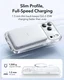 ESR Classic Hybrid iPhone 17 Pro Hoesje MagSafe Back Cover Glitter Transparant afbeelding 7
