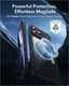 ESR Classic Hybrid iPhone 17 Pro Max Hoesje MagSafe Back Cover Transparant Zwart afbeelding 2