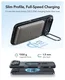 ESR Classic Hybrid MagSafe iPhone Air Hoesje Stand Frosted Zwart afbeelding 8