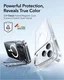 ESR Classic Hybrid MagSafe iPhone 17 Pro Hoesje Stand Transparant afbeelding 3
