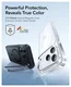 ESR Classic Hybrid MagSafe iPhone 17 Pro Hoesje Stand Frosted Zwart afbeelding 3