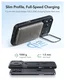 ESR Classic Hybrid MagSafe iPhone 17 Pro Hoesje Stand Frosted Zwart afbeelding 7
