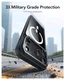 ESR Classic Hybrid MagSafe iPhone 17 Pro Hoesje Stand Transparant Zwart afbeelding 4