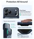ESR Classic Hybrid MagSafe iPhone 17 Pro Hoesje Stand Blauw afbeelding 5