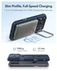 ESR Classic Hybrid MagSafe iPhone 17 Pro Hoesje Stand Blauw afbeelding 8