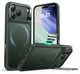 ESR Classic Hybrid MagSafe iPhone 17 Pro Hoesje Stand Groen afbeelding 2