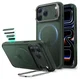 ESR Classic Hybrid MagSafe iPhone 17 Pro Hoesje Stand Groen
