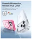 ESR Classic Hybrid MagSafe iPhone 17 Pro Hoesje Stand Roze afbeelding 3