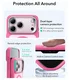 ESR Classic Hybrid MagSafe iPhone 17 Pro Hoesje Stand Roze afbeelding 4