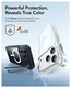ESR Classic Hybrid MagSafe iPhone 17 Pro Max Hoesje Stand Transparant Zwart afbeelding 3