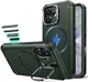 ESR Cyber Tough iPhone 17 Hoesje Stand MagSafe Back Cover Groen