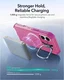 ESR Cyber Tough iPhone 17 Hoesje Stand MagSafe Back Cover Roze afbeelding 6