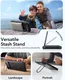 ESR Cyber Tough iPhone Air Hoesje Stand MagSafe Back Cover Zwart afbeelding 5