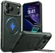 ESR Cyber Tough iPhone 17 Pro Hoesje Stand MagSafe Back Cover Groen afbeelding 2