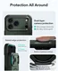 ESR Cyber Tough iPhone 17 Pro Hoesje Stand MagSafe Back Cover Groen afbeelding 5