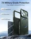 ESR Cyber Tough iPhone 17 Pro Hoesje Stand MagSafe Back Cover Groen afbeelding 7