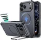 ESR Cyber Tough iPhone 17 Pro Hoesje Stand MagSafe Back Cover Grijs afbeelding 1