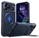 ESR Cyber Tough iPhone 17 Pro Max Hoesje Stand MagSafe Back Cover Blauw