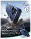 ESR Cyber Tough iPhone 17 Pro Max Hoesje Stand MagSafe Back Cover Blauw afbeelding 2