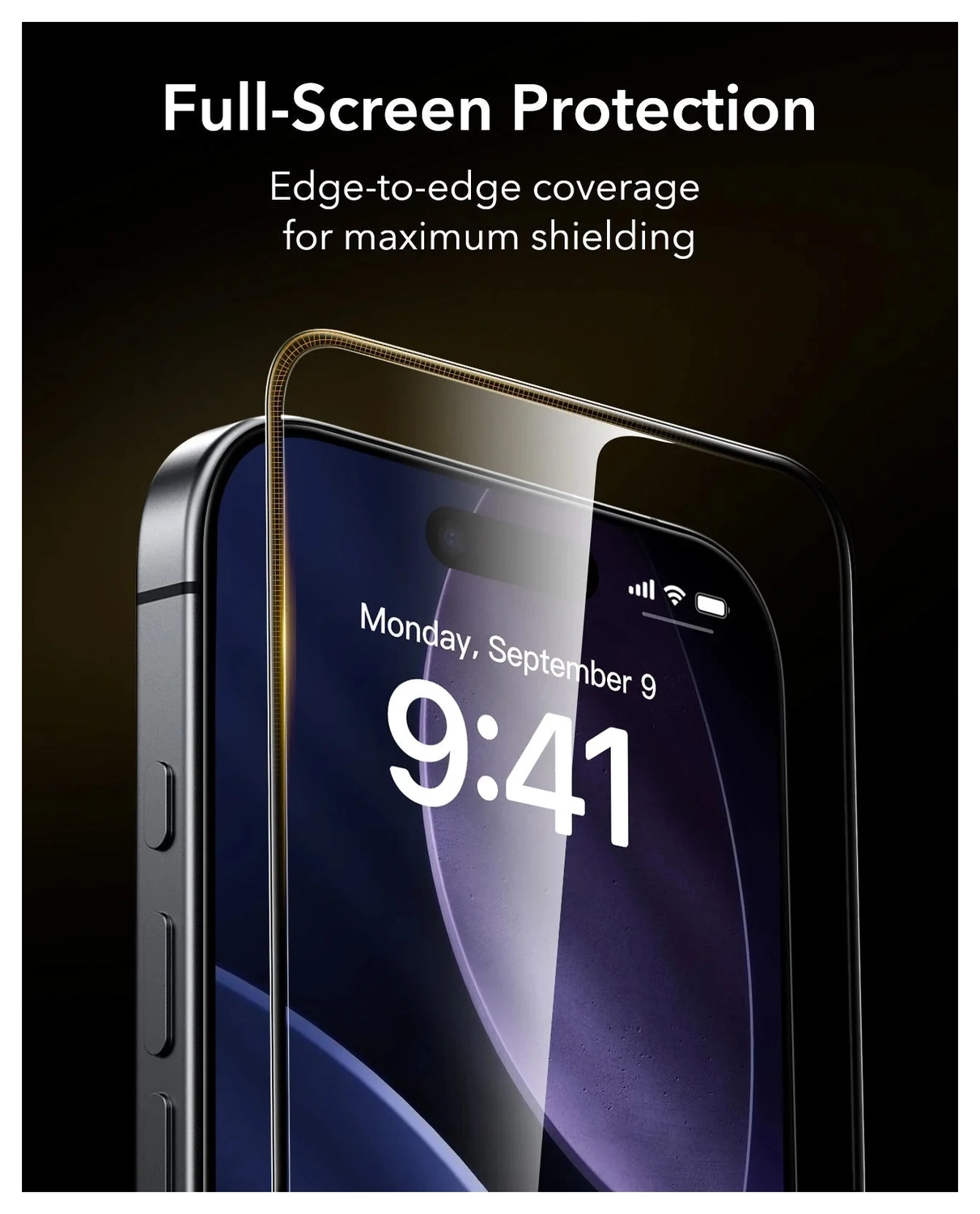 ESR UltraFit Armorite Pro iPhone 17 / 16 Pro Tempered Glass (3-Pack) afbeelding 7