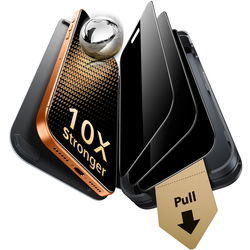 ESR UltraFit Armorite Pro Privacy iPhone 17 Pro Screen Protector (3-Pack) afbeelding