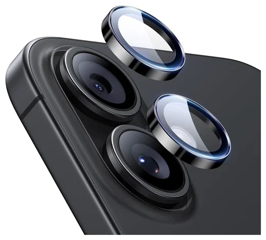 ESR Armorite iPhone 17 / 16 / 16 Plus Camera Lens Protector Zwart afbeelding 1