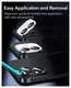 ESR Armorite iPhone 17 / 16 / 16 Plus Camera Lens Protector Zwart afbeelding 4