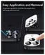 ESR Armorite iPhone 17 Pro (Max)/16 Pro (Max) Camera Lens Protector Zwart 2-Pack afbeelding 3