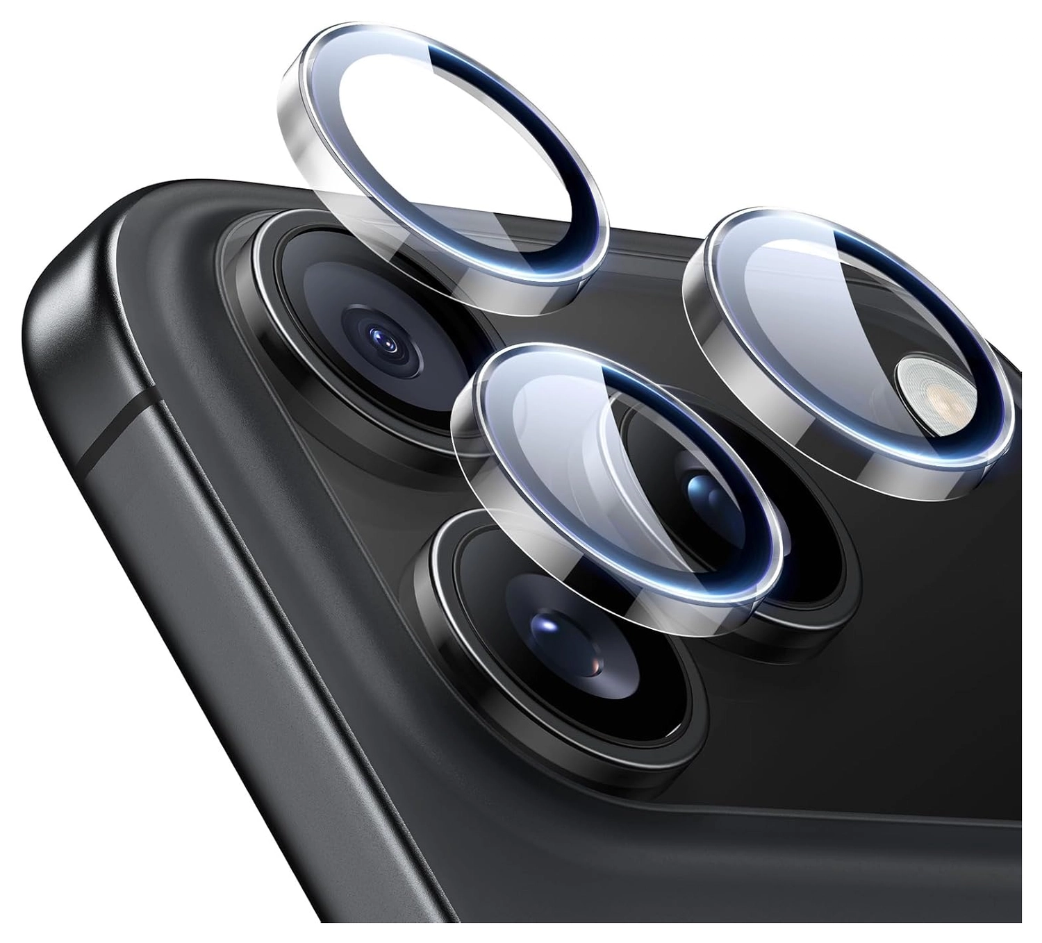 ESR Armorite iPhone 17 Pro (Max)/16 Pro (Max) Camera Lens Protector Transparant afbeelding 1